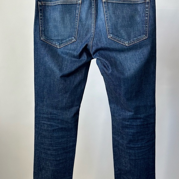 EVERLANE Denim Straight Leg Jeans Regular Rise / Dark Blue Wash- 31 x 32 - Picture 7 of 9